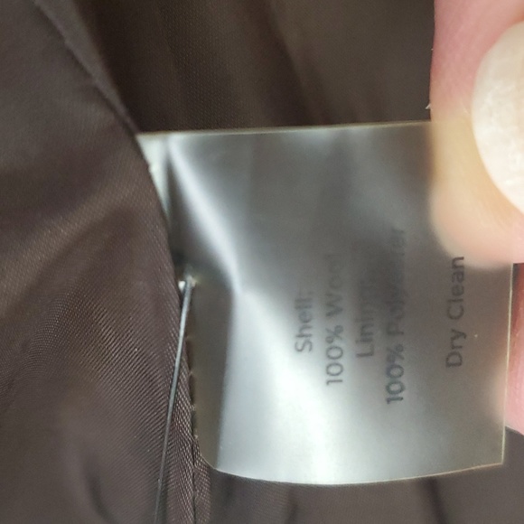 Talbots 3/4 Sleeve Plaid Blazer 100% Wool, Fully Lined, Size 8 - Picture 6 of 8